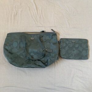 Coach Nylon Getaway Weekender Tote